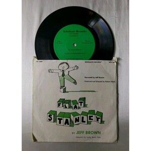 1973 Flat Stanley Scholastic Record 33 1/3 RPM Jeff Brown